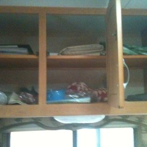 Cabinet shelf