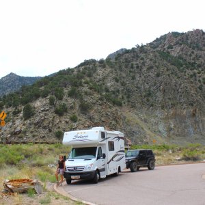 Solera & jeep in Colorado