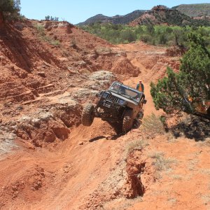 Jeeping In Palo Duro Canyon Texas