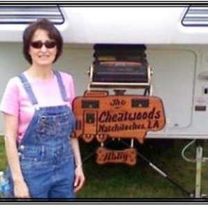 Wife with new sign, Canton Texas