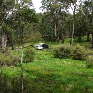 Our Camp at Sheba Dams, NSW