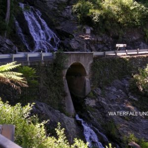 Waterfall Under The Road, Nsw