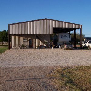 Our RV Port Barndominium