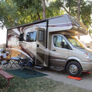 Relaxing in Buffalo, Wyoming