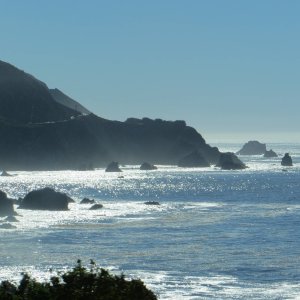 Lunch Site at Big Sur, CA