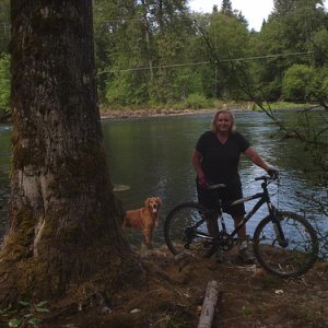 Biken' in Qregon