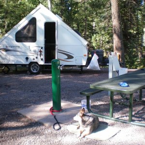 Campsite at Big Lake - Apache - Sitgreaves N. F. Arizona