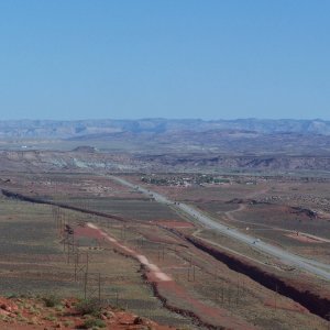 View from trail Moab, UT