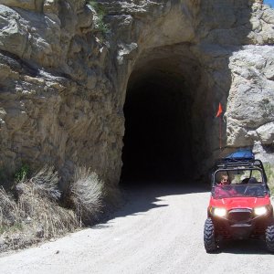 Old RR tunnel near Salina, UT