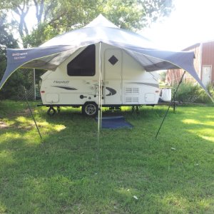 Recycled Coleman canopy