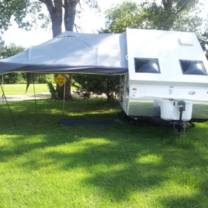 Recycled Coleman canopy