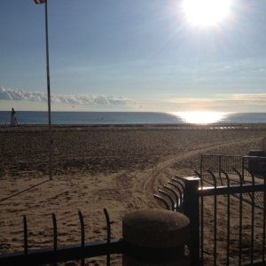 Lake Erie at Cedar Point, OH