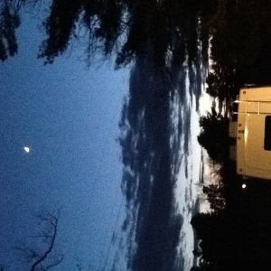 Moon over RV