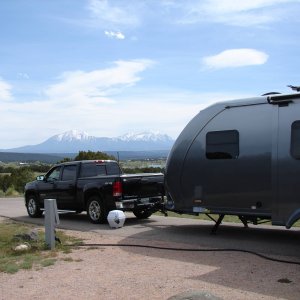 San Cristo mts from state park