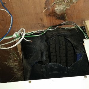 Damaged wiring