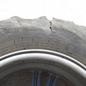 Load rating verbiage on my blown tire