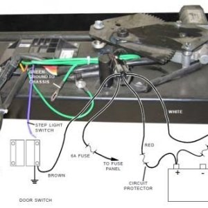 Lippert Step Wiring