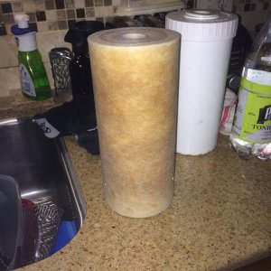 Dirty Sediment Filter