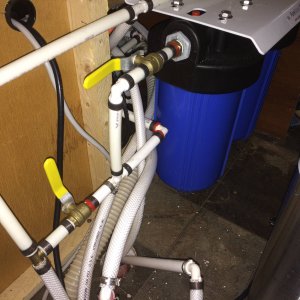 2 stage water filter mod