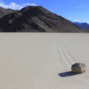 The Death Valley Racetrack