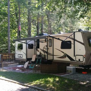 Mountain Stream RV Park, Marion, NC Site #17