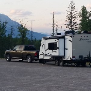 Fernie Alpine Resort (B.C) offers free overnight camping.