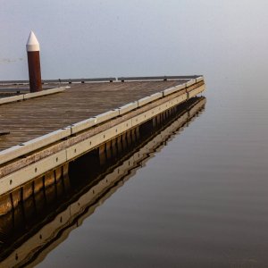 The dock at the lake