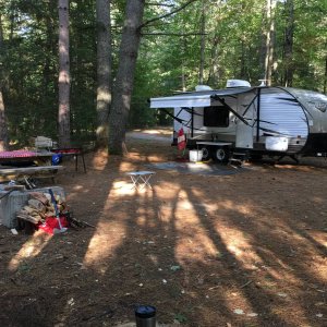 Meecham Lake Campground Northern NY