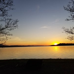 Sunset at Lake Dardanelle State Park