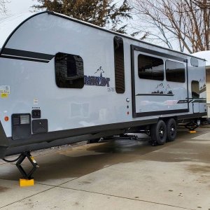 Our first Travel Trailer 2021 Grey Wolf 29TEBL