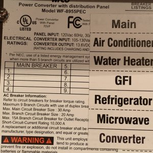 WFCO WF-8955PEC Power Converter