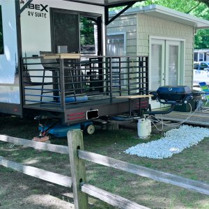 New Camper and getting ready to grill