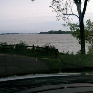 Closed Boat Ramp do to high water