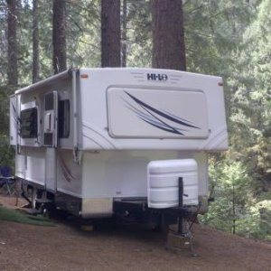 Boondocking Bennetti Bridge, El Dorado Forest, CA