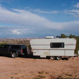 North West of Moab open BLM