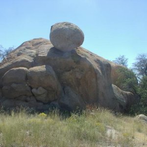 Balancing rock