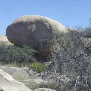 Unusual rock formations