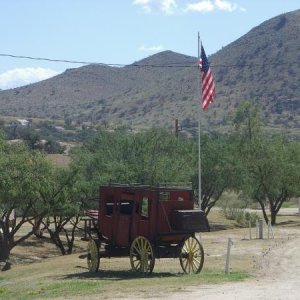 Old stage coach