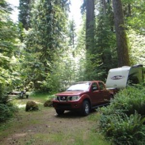 Blue River NFS Campground OREGON