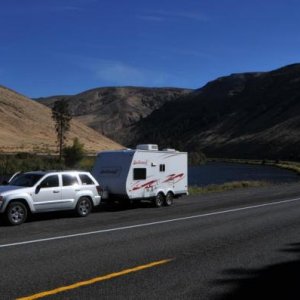 Yakima River Valley senic roadside