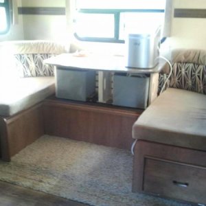 2015 210UDS Dinette Modifications