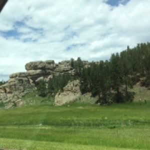 Rock formation in Nebraska...I think!