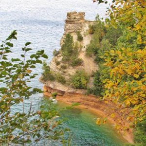 Miner's Castle near Grand Marais Michigan