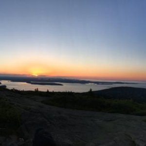 Sunrise on Cadillac Mountain