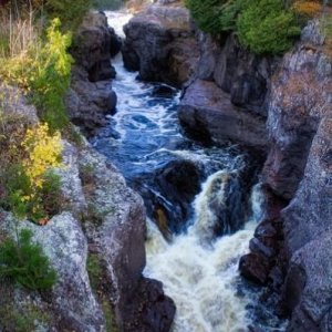 Temperance Falls North Shore Drive; Lake Superior, MN