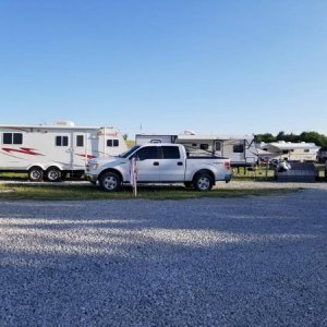 memorial 2018 Our camper, daughters camper and sons camper. Yup we are a camping family!