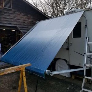 New awning installed