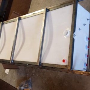 Fabbing mounts for Jayco 51 gallon FW Tank