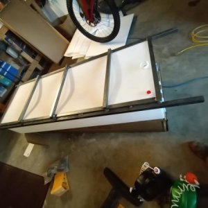 Fabbing mounts for Jayco 51 gallon FW Tank