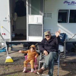 Rainy but exciting trip for her.
Prado Lake 12/31/22